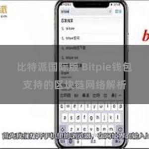 比特派国际版 Bitpie钱包支持的区块链网络解析