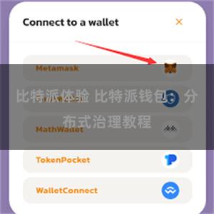 比特派体验 比特派钱包：分布式治理教程