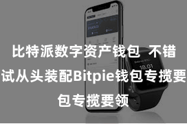 比特派数字资产钱包  不错尝试从头装配Bitpie钱包专揽要领
